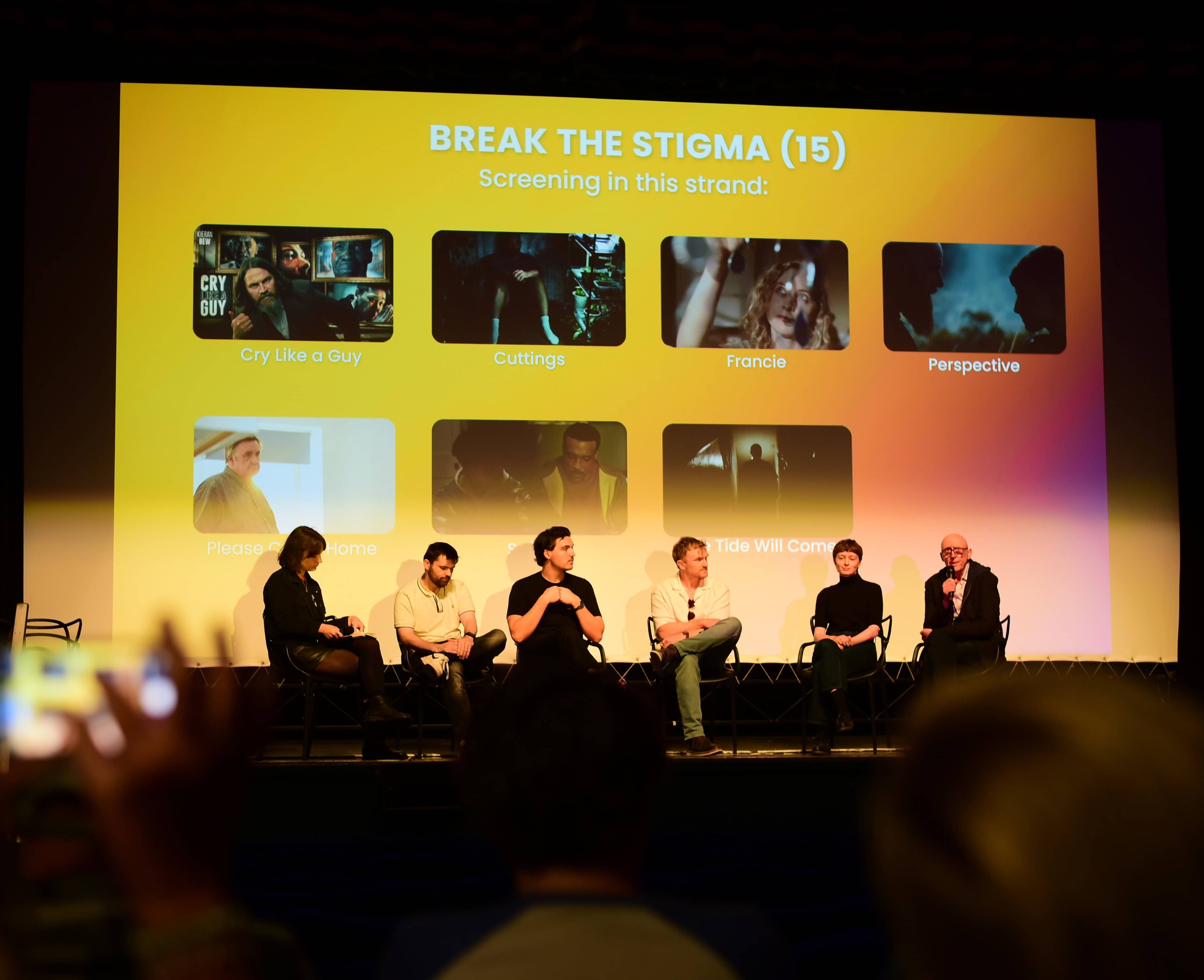A Screening Inside The Marina Theatre Auditorium